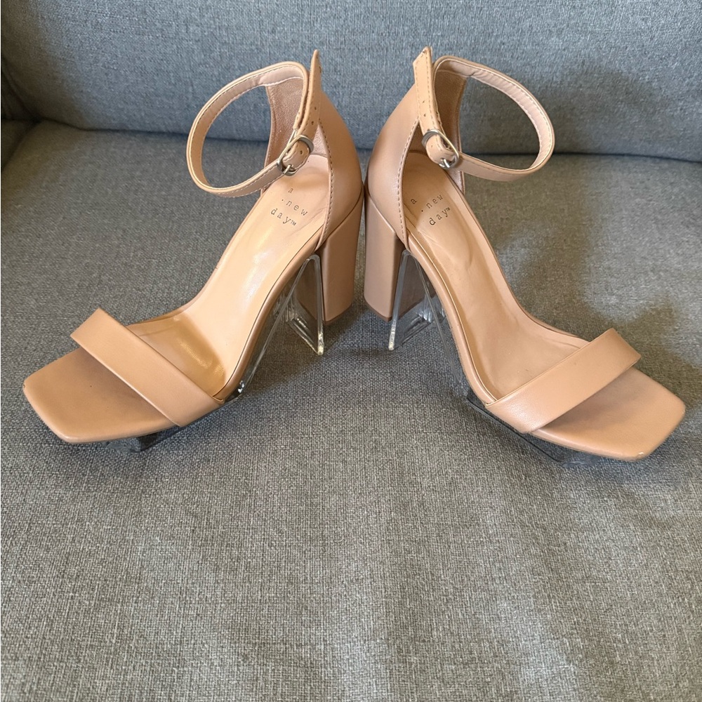 A New Day Brand Tan Heels